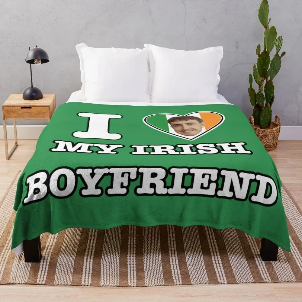 Paul Mescal Irish Boyfriend Throw Blanket Bed Plush Blankets