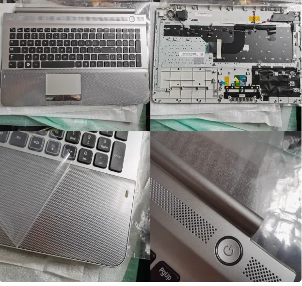 

Новый чехол для ноутбука, клавиатура с тачпадом и упором для рук для Samsung RC710 RC720