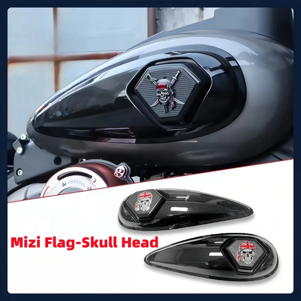 벤다 블랙 플래그 500 연료 탱크 와이드 바디 나폴레옹 킹실라 450 연료 탱크 와이드 바디 장식 커버 보호 커버에 적합