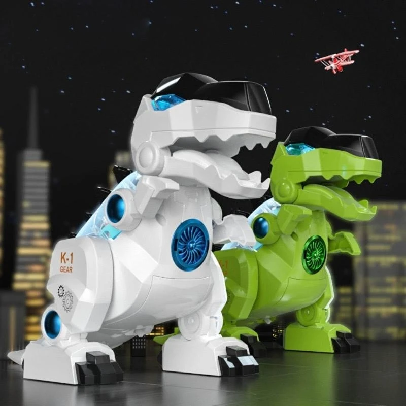 090B Gear Dinosaur Toy Electric Tyrannosaurus Toy Robot Dinosaur Preschool Toy