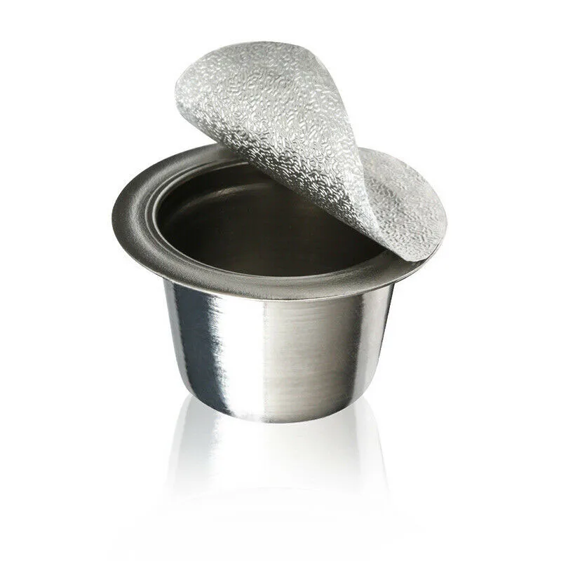 Aluminum Foil Seal Lids for Coffee For Pods 40 or 60 Count Suitable for Manual Capsule Filling Machines and Home Use