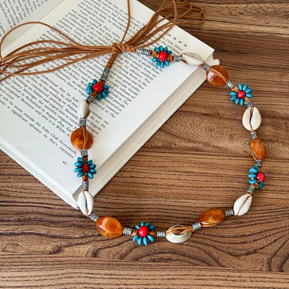 

Woven Bohemia Hair Band Jeans Decor Korean Style Dress Waist Chain Skirt Accessories Trouser Decoration