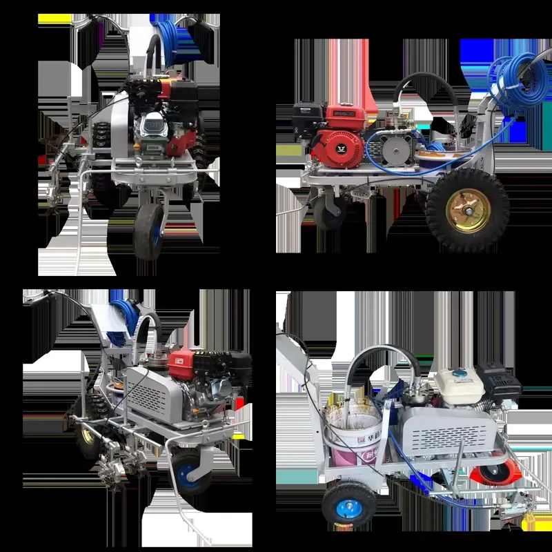 Airless Road Marking Sprayer for Parking Lot and Construction Roads High Efficiency Line Painting Machine