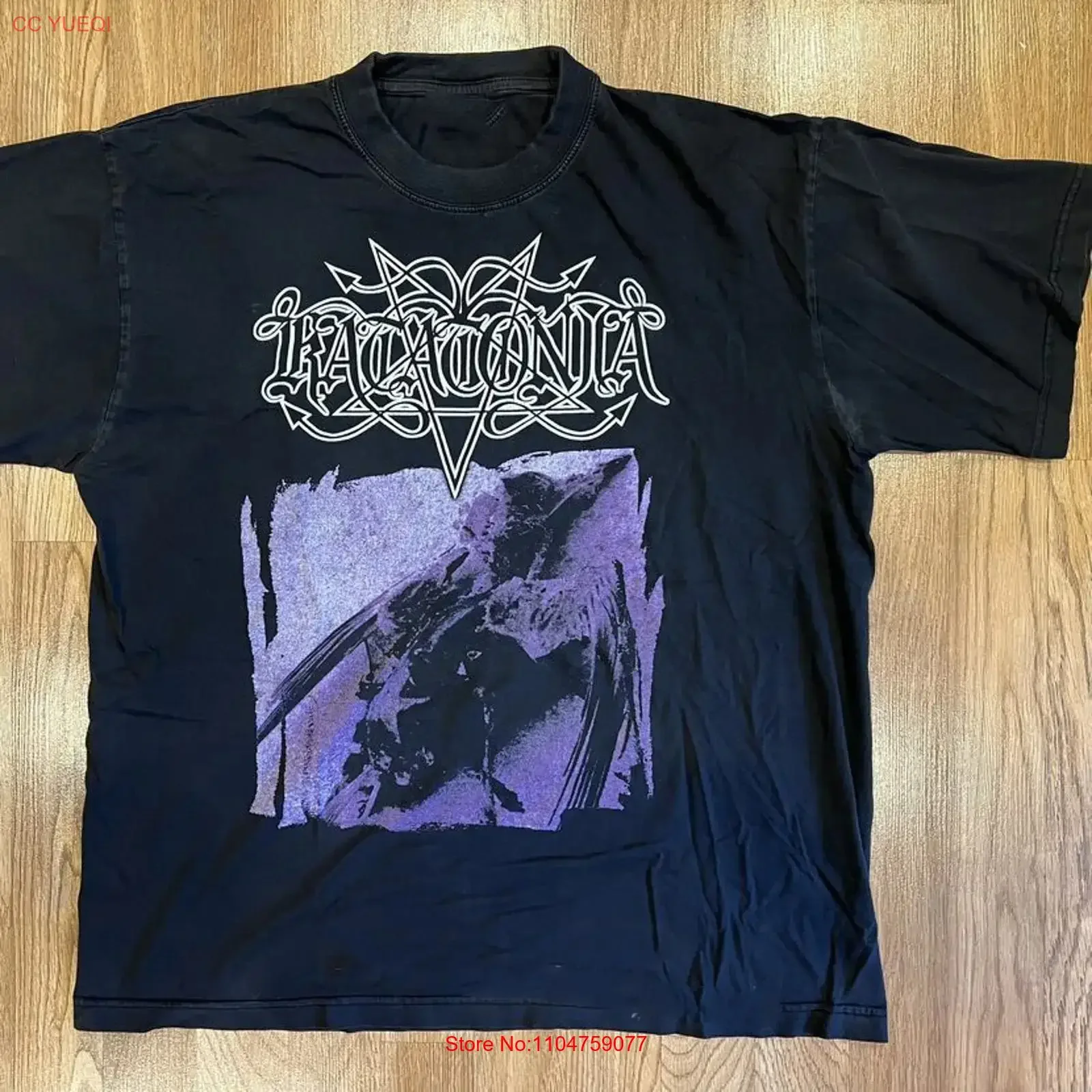 Camiseta Hot Katatonia Brave Murder Day For Black, Todos os Tamanhos, JJ50, Vintage, Lavada, Moda Unissex, Esticada, Roupas de Designer