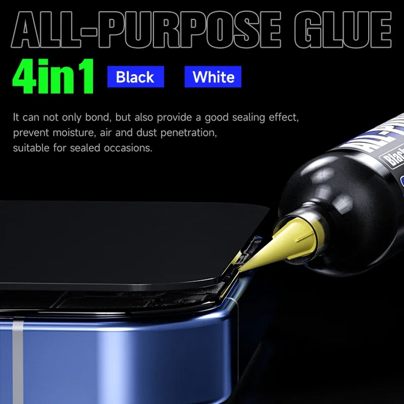 MECHANIC G7 All-Purpose Glue 4in1 30cc for Mobile Phone Holder Middle Frame Back Cover Caulking White/Black Adhesive