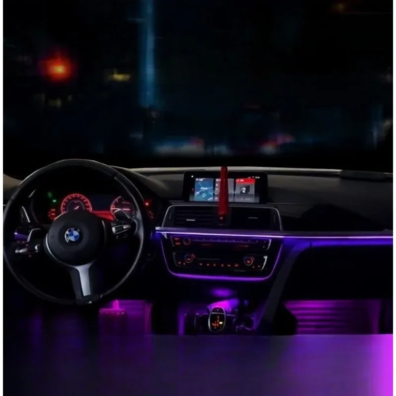 

Автомобильные атмосферные фонари подходят для BMW 3 серии/новая 5 серии/7 серии gtX1/X3/X5, внутренние атмосферные фонари.