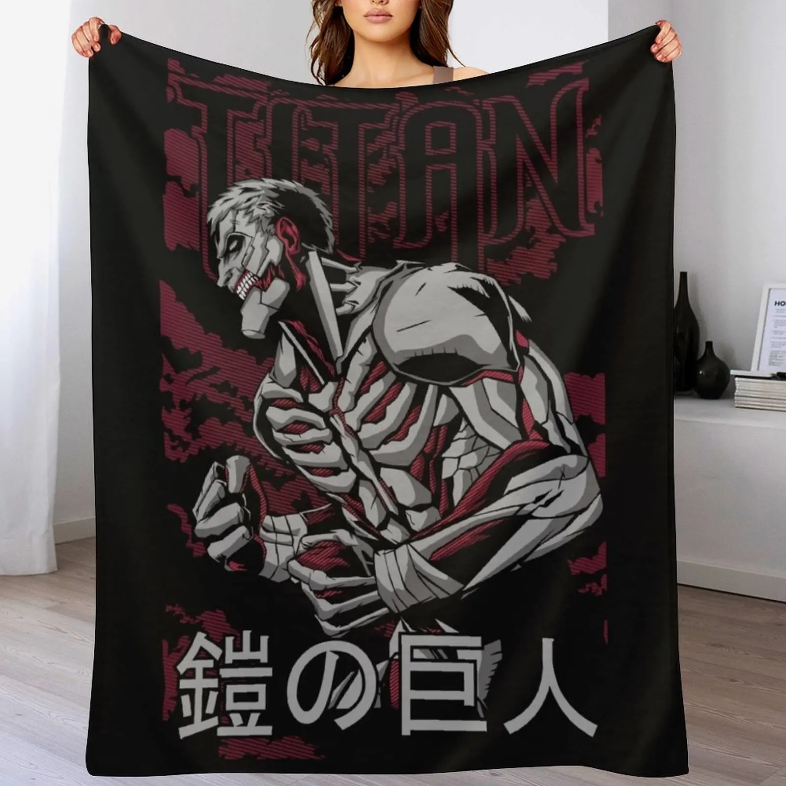 

the armored one Throw Blanket Thermal blankets ands Thin Flannel Fabric Blankets