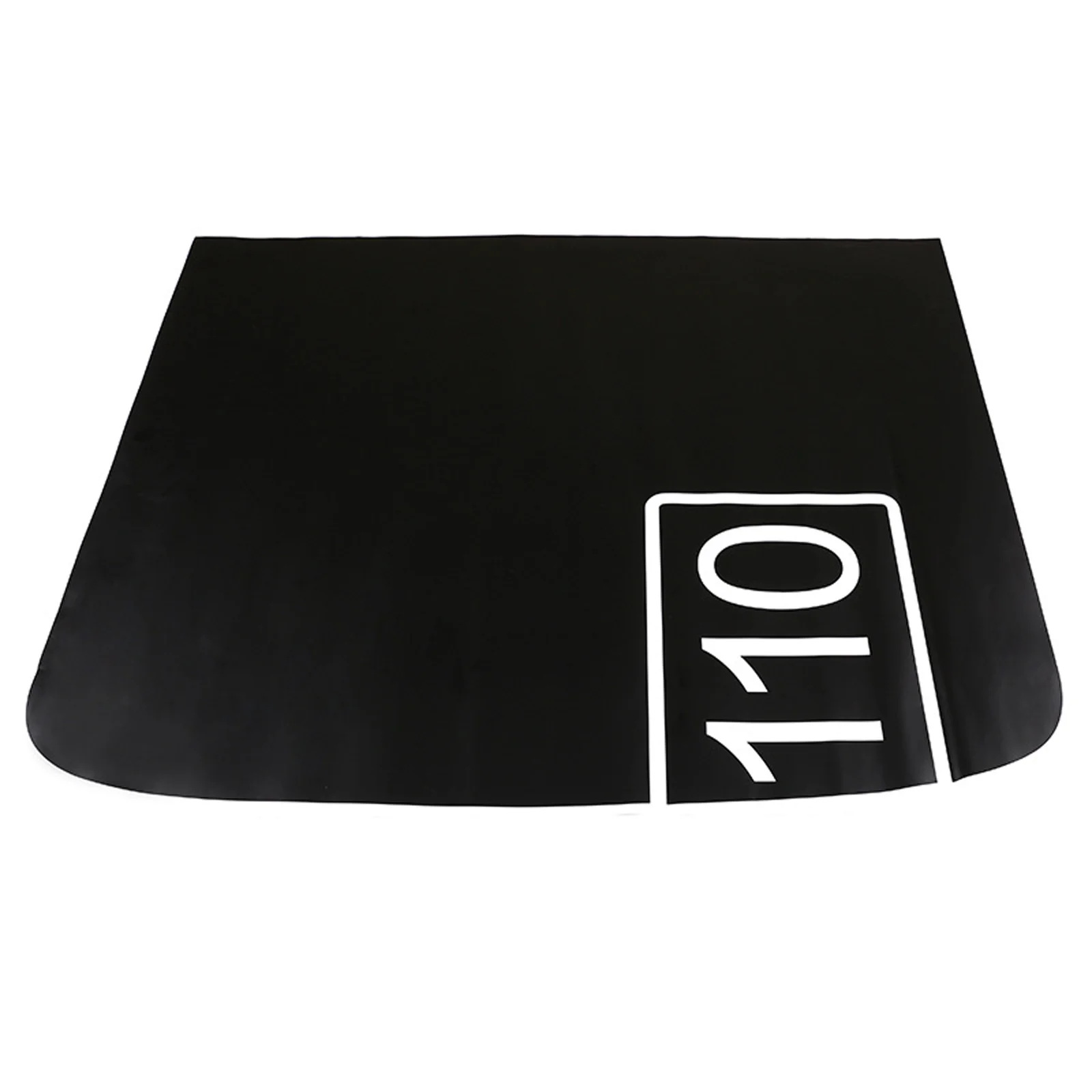 

Front Engine Hood Frame Emblem Decal Cover Black For Land Rover Defender 110 2020-22