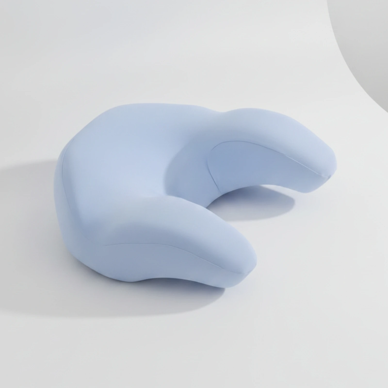 Back Sleeping Pillow with Neck Support Contoured Asymmetrical Contour Pillow Ergonomic for Adults, Bedroom, Nighttime Rest