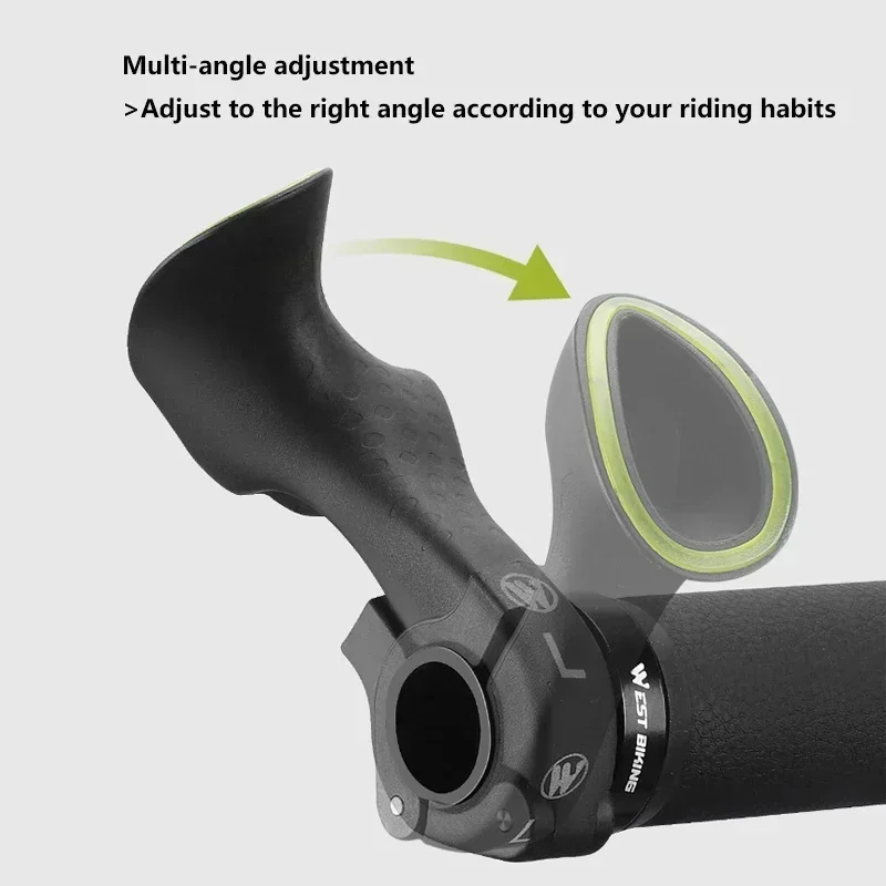 Bicycle Handlebar Vice Handle Mountain Bike Cow Horn Handle Luminous Nylon Mtb Road Bike Grip Vice Handle Bicycle Accessories