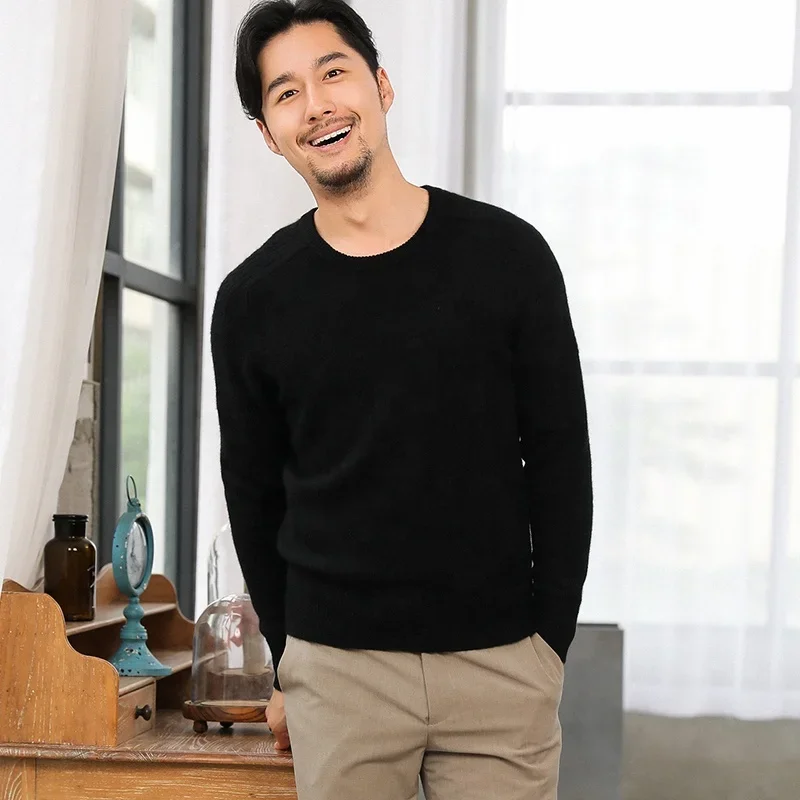Hot selling 100% cashmere mens sweater