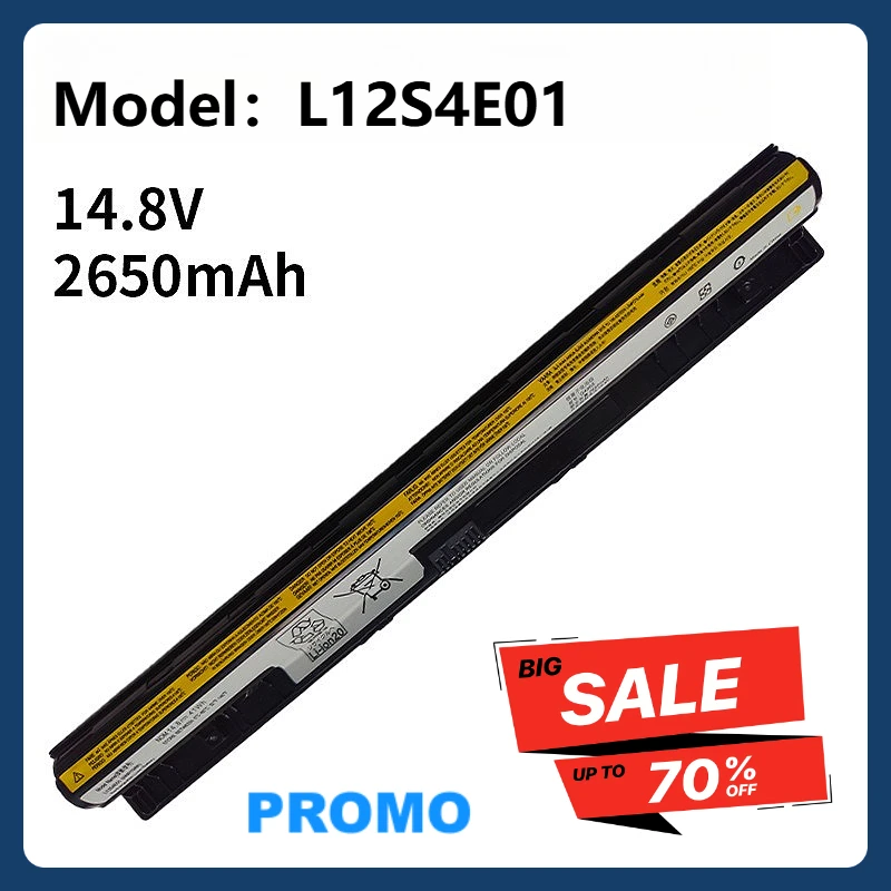 

Battery for Lenovo L12S4E01, Z50, Z40, G40, G50 - 30, 45, 70, 75, 80 Laptops