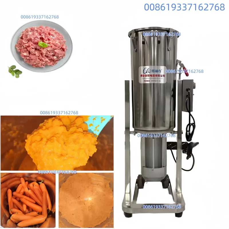 

60L Commercial Industrial Vegetable Juicer Blender Machine Powerful Food Mixer Vegetable Shredder Grinder Factory Price