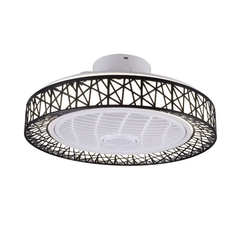 

Nordic bedroom ceiling fan with light household ceiling light LED remote control intell gent fan restaurant lighting fixture