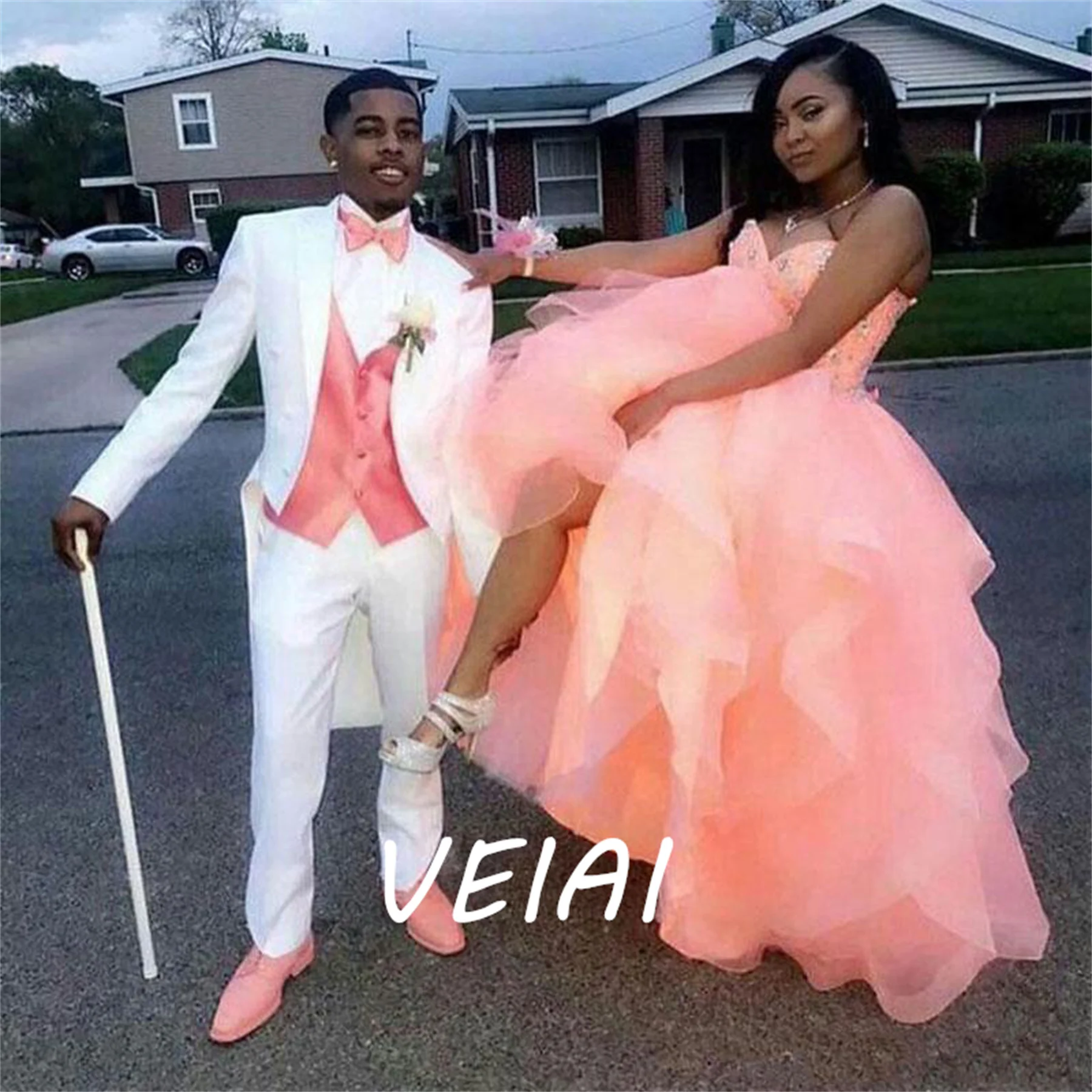 

CustomizedLong Jacket Men Suits For Wedding Tailcoat Groom Tuxedos 3Piece Costume Homme Vest Man Blazer Terno Masculino trajes d