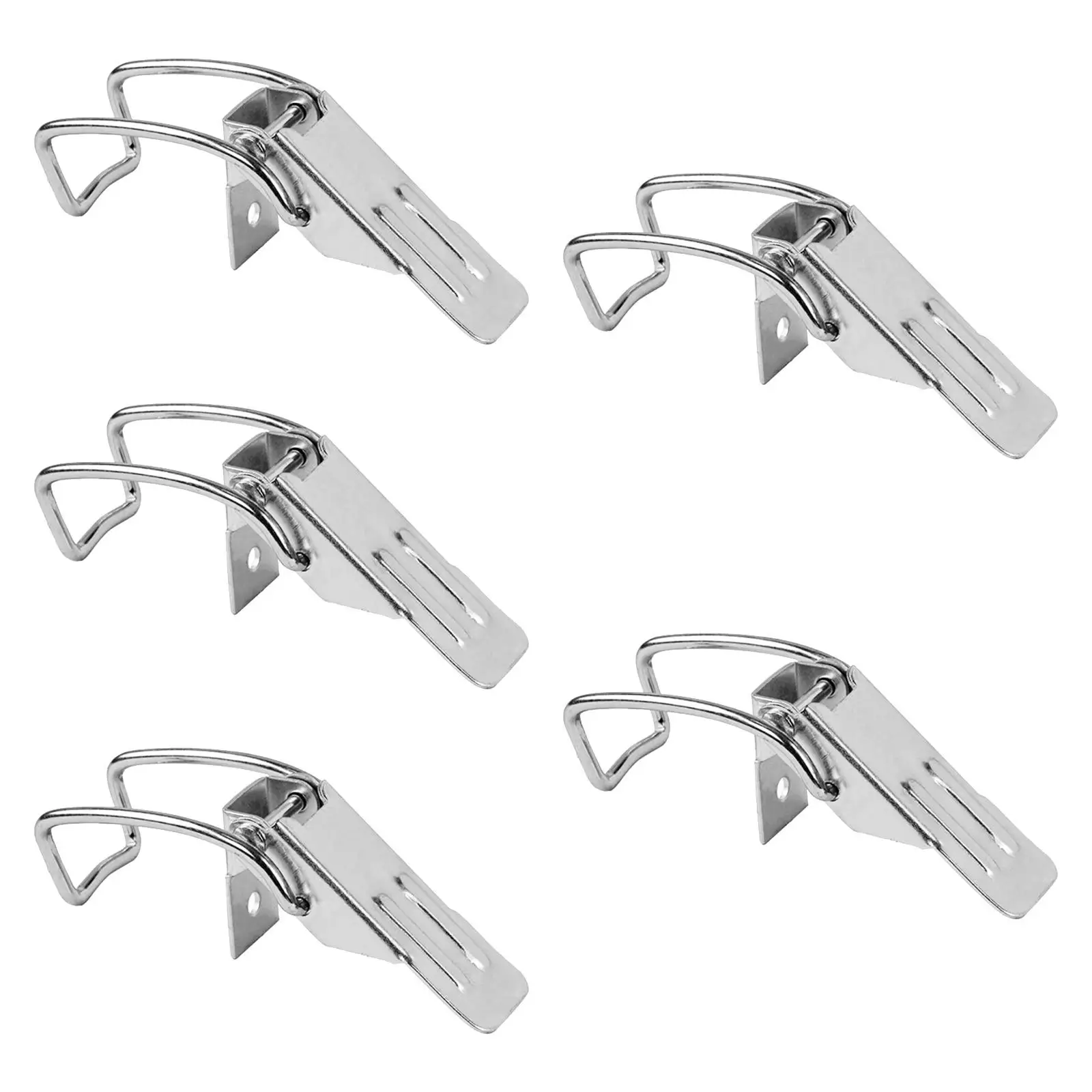 5 Pieces Latch Catch Universal Solid Metal Hardware Tool Hasp Vacuum Cleaner Accessories for Cabinet 30L 80L 15L Household