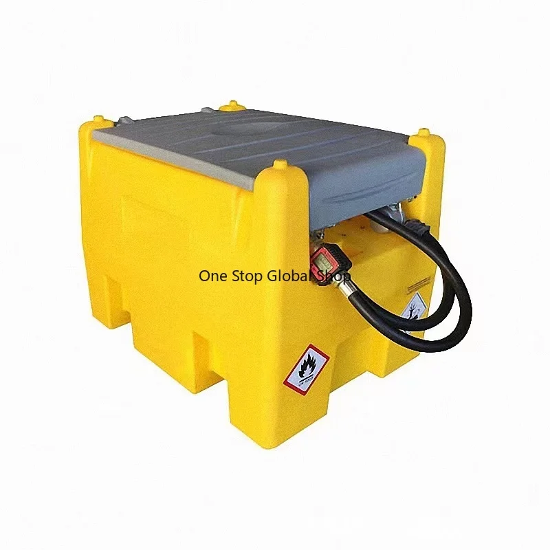 

Hot Sales Portable Diesel Tank 220L 480L with Hose 4m Fuel Nozzle Electric Pump 12v 24v