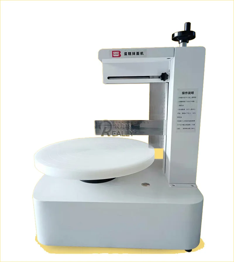 

Mini Bread Cream Birthday Cake Coating Maker Butter Chocolate Cream Durian Peanut Cake Spreader Decorating Machine