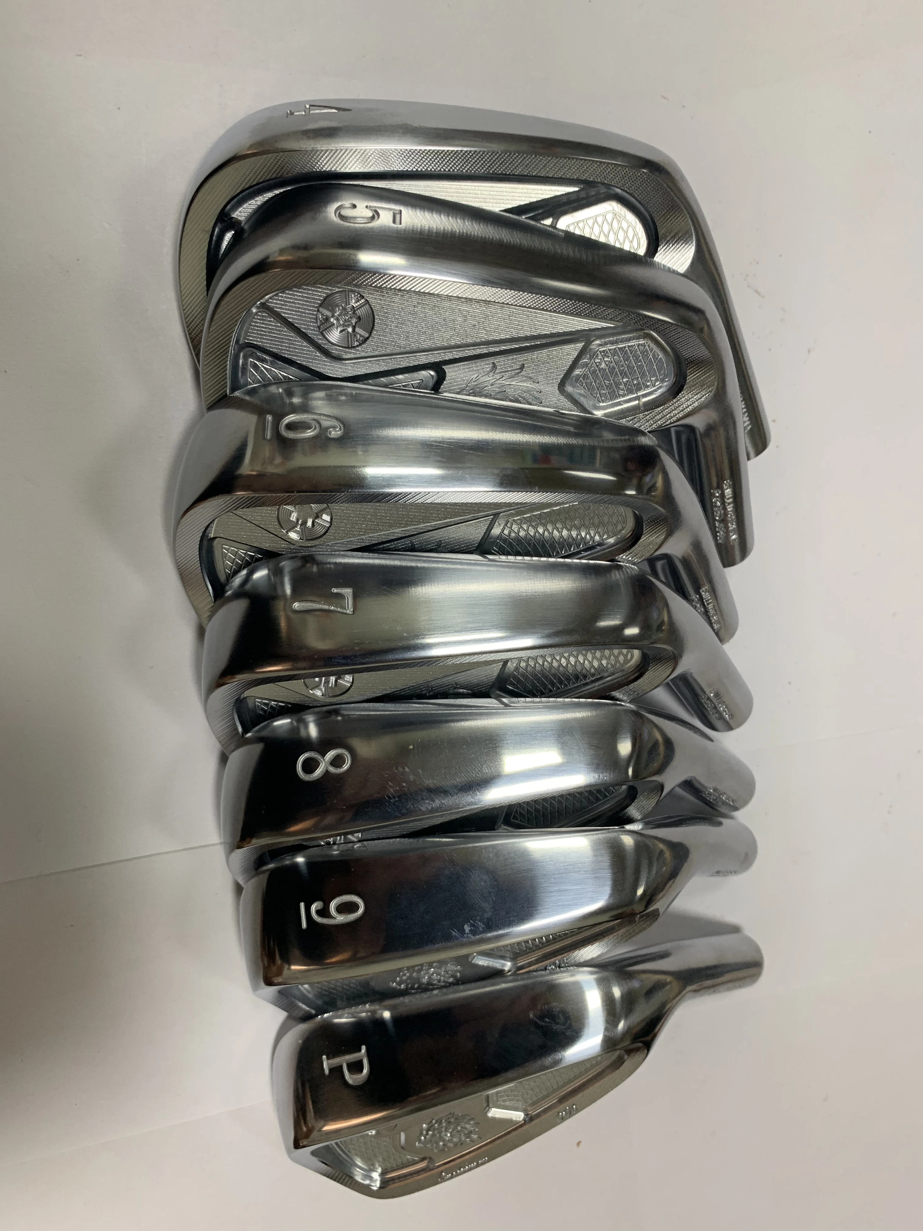 Precision Forged Silver Golf Iron Heads 4-9pw (7pcs)