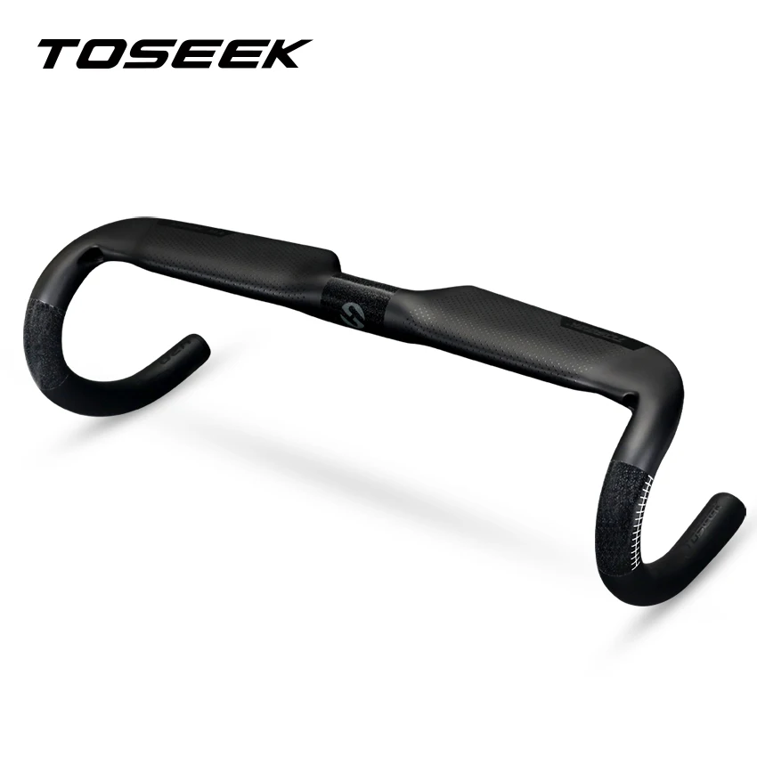 

TOSEEK TR3000 Aero Carbon Fibre Handlebar Cycle Road Bike Handlebar For Bicycle