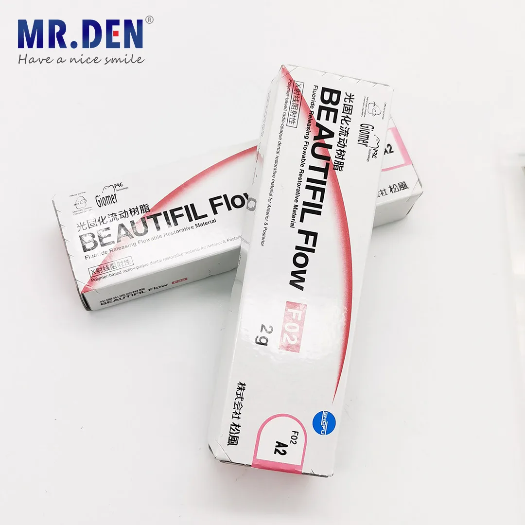 SHOFU Premium الراتنج القابل للتدفق عالي الجودة لعلاج ضوء الأسنان مركب لربط استعادة التجويف #6