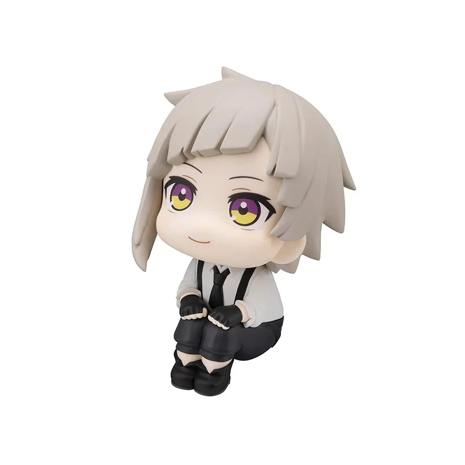 Neue 10cm Bungou Stray Dogs Anime-Figur Look Up Nakajima Atsushi Actionfigur Q-Version Dazai Osamu Figurine PVC Sammelfigur Spielzeug – Detail 4