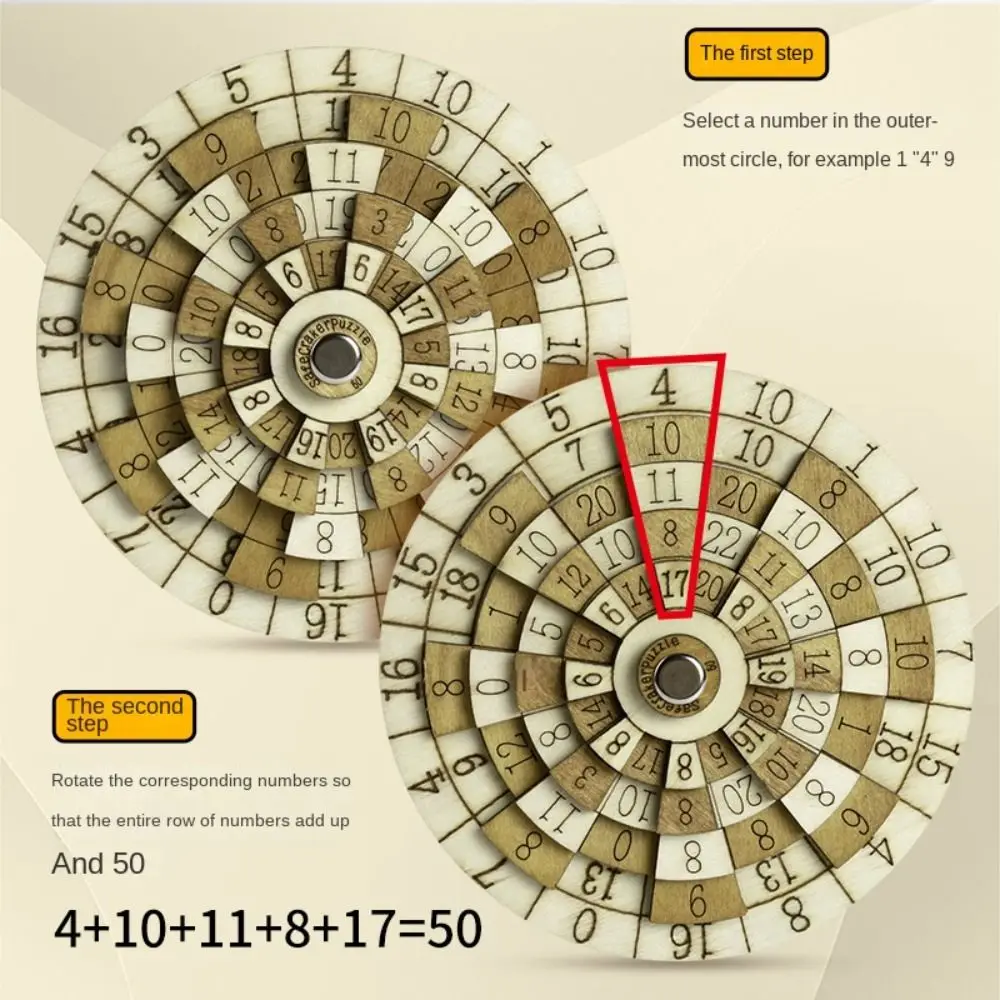 Iq Test Wooden Digi…