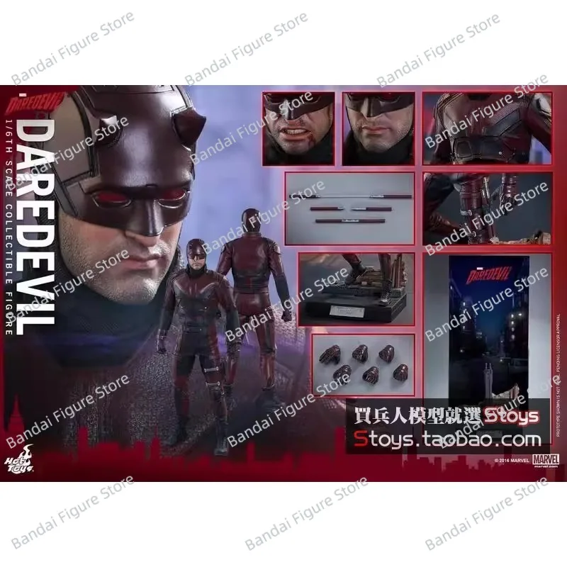 

HT HotToys TMS003 1/6 Daredevil Movable Super Hero Action Figure Comics Delicate 12" Full Set Soldier Model Fans Collection