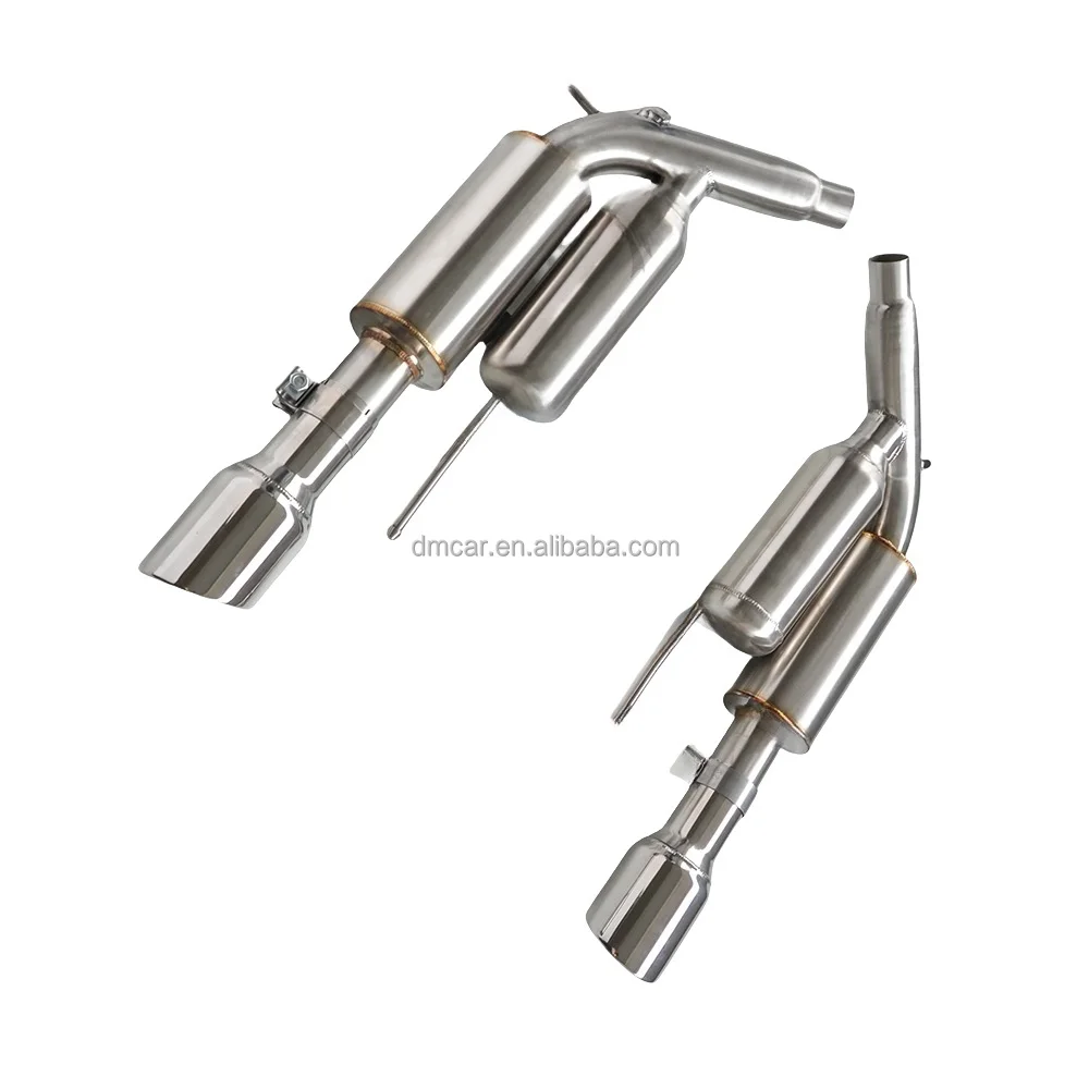 

Suitable for Infiniti G25 G35 G37 Four Door Y-shaped cat Back with Sports Car Sound Wave Dual Resonance Exhaust Tailpipe