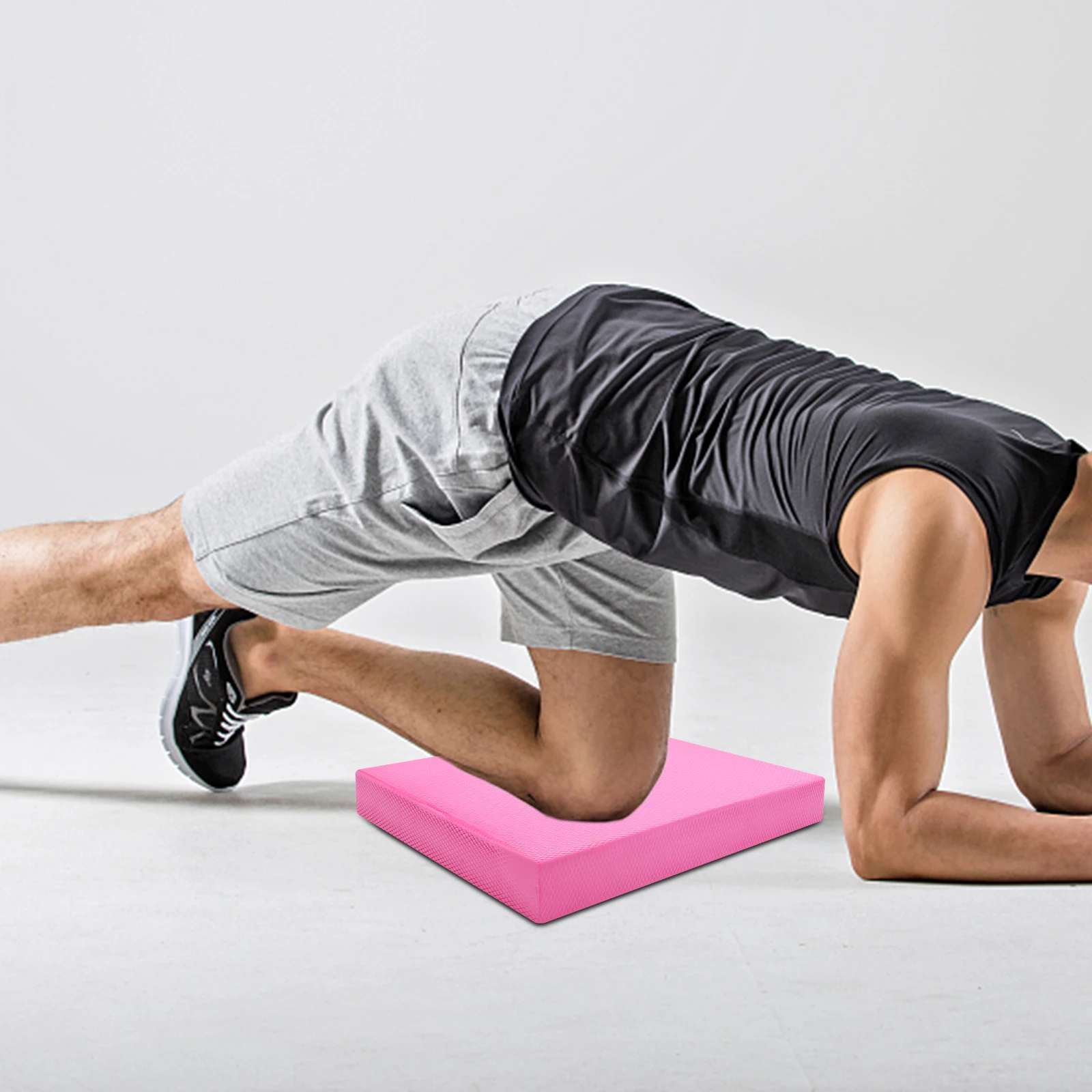 

TPE Non-slip Yoga Cushion Stability Mobility Balance Trainer for Physical Rehabilitation Elbow Ankle S