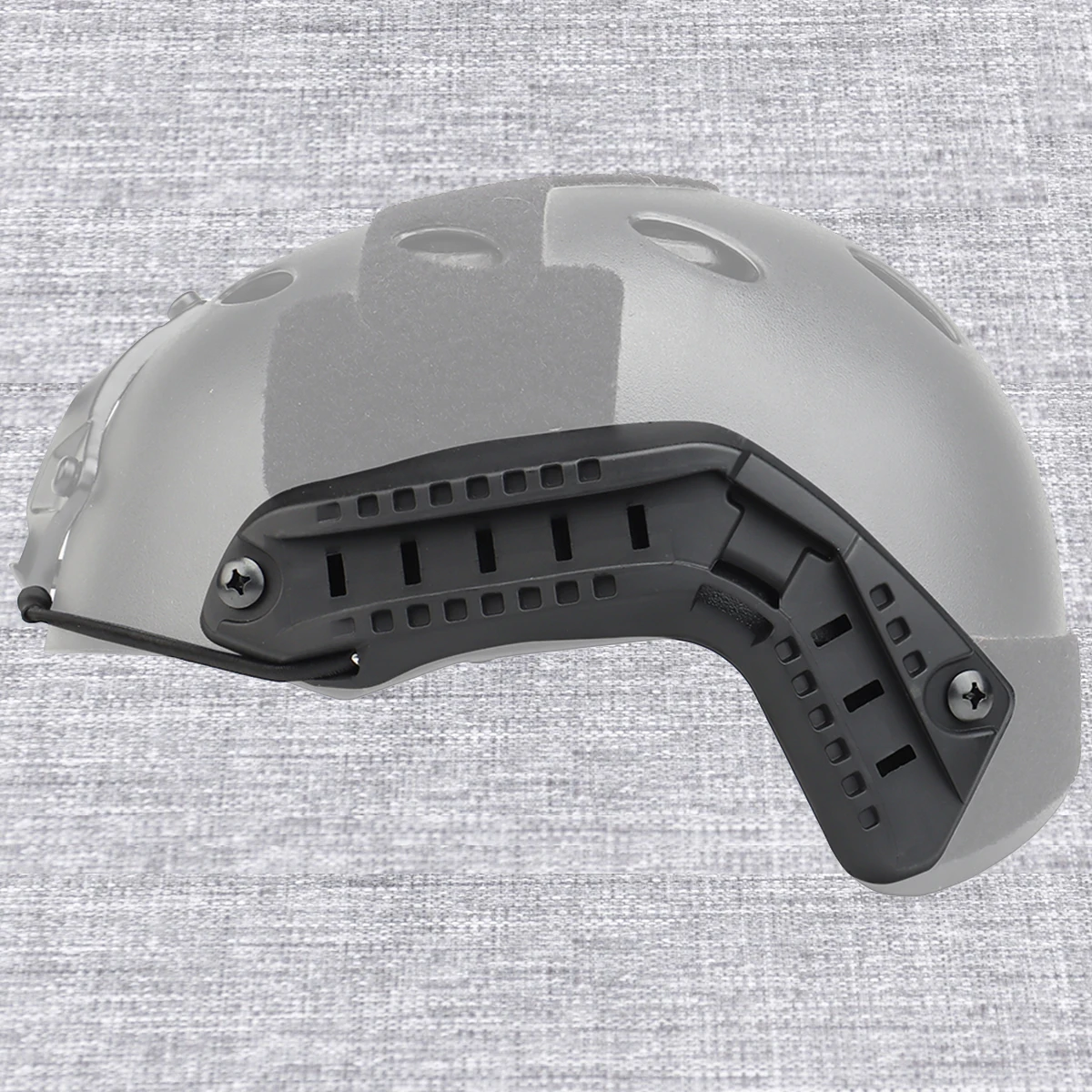 Tactische Mich2000 Helm Zijgeleiderail Arc Helm Mount Fit Voor Wapen Zaklamp Trefzeker M300 M300b M300c M 300V Serie