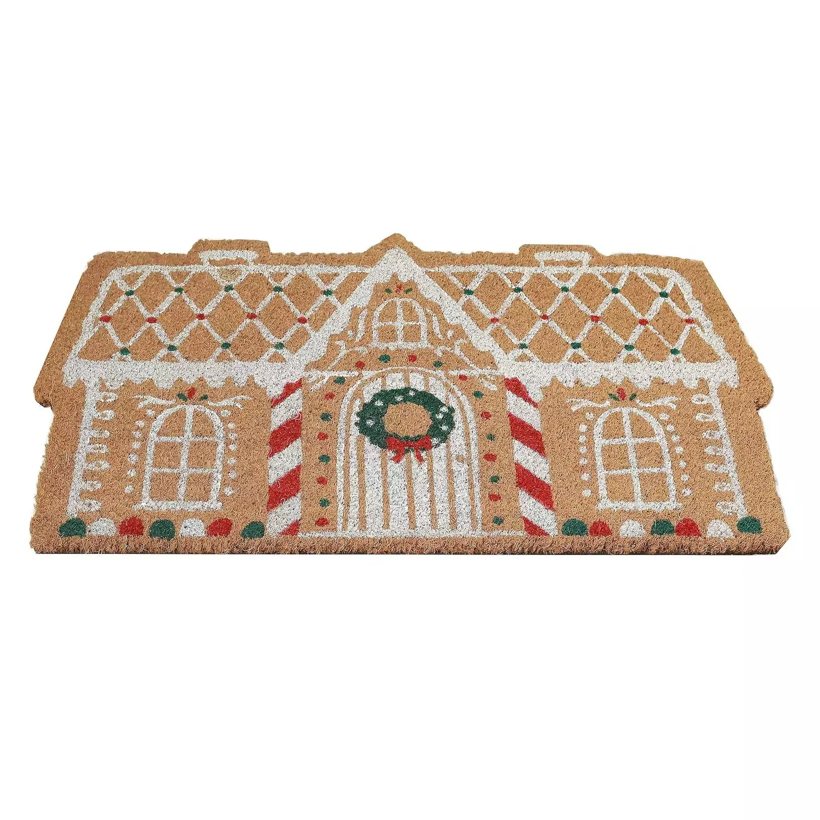 Christmas Carpet Interesting Christmas Floor Mat Photo Prop Welcome Doormat Palace Gingerbread House Christmas Gift Decoration