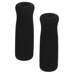 2 Pcs Crutch Handle Cover Thicken Grips for Walking Cane Seniors Handles Reusable Wraps Elderly