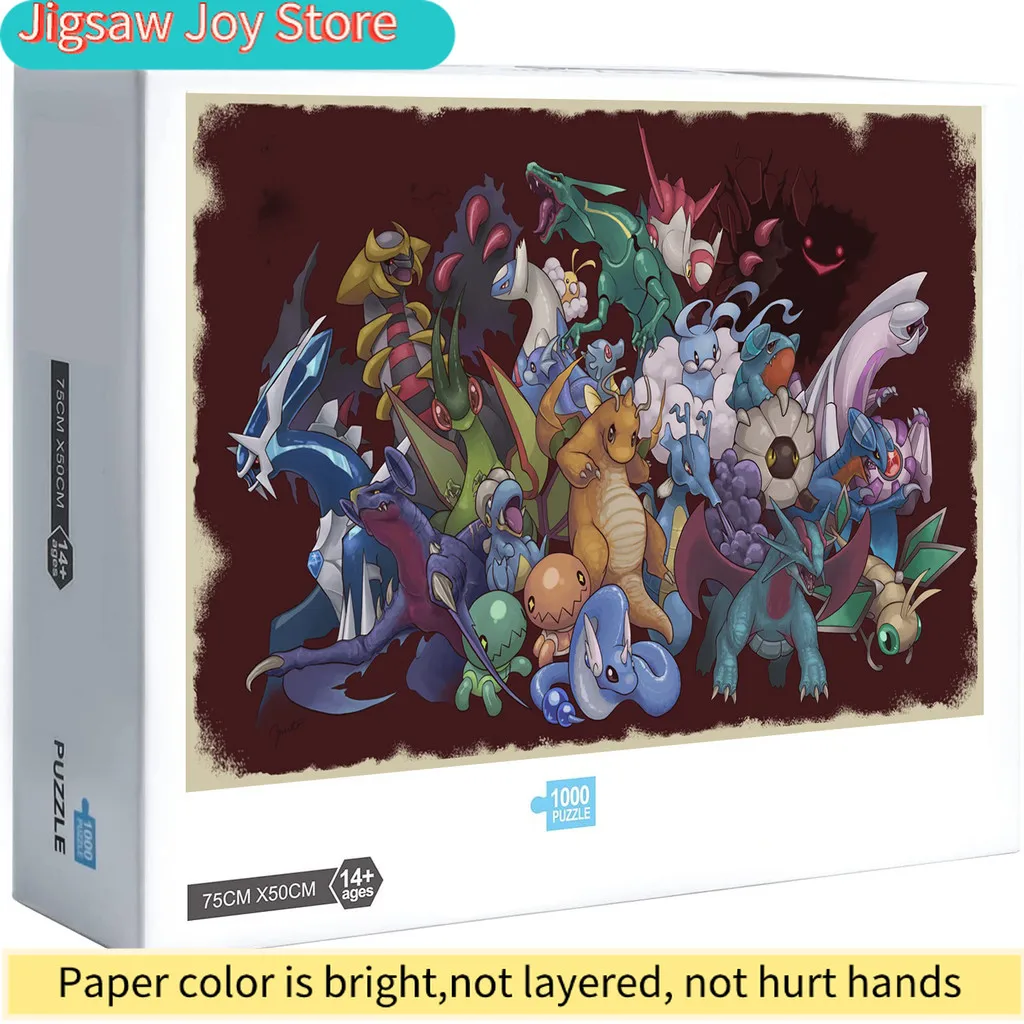 

Новая головоломка с покемонами: украшение для дома, игра, подарок (А)