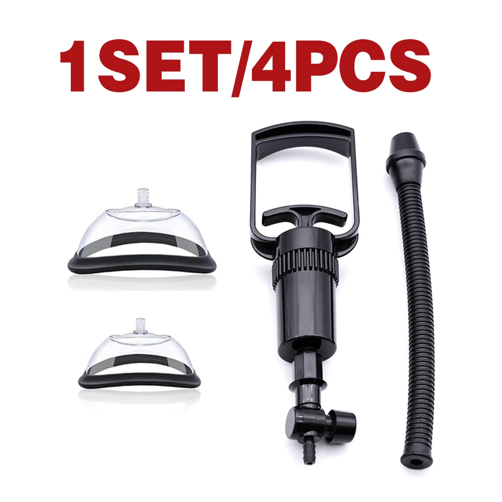 Manual Pussy Pump Vagina Clitoris Sucker Adult Sex Toy Manual Women Breast Massage Nipple Stimulator Enlarge Vacuum Pump Cover view 4