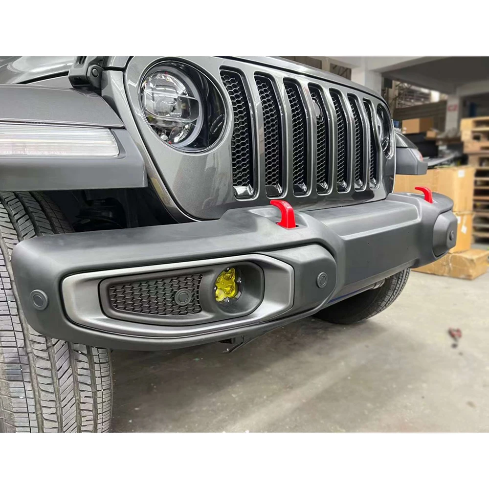 

Plastic Front Bumper With Radar Hole for Wrangler JL Accessories Offroad Bull Bar Bumper Guard
