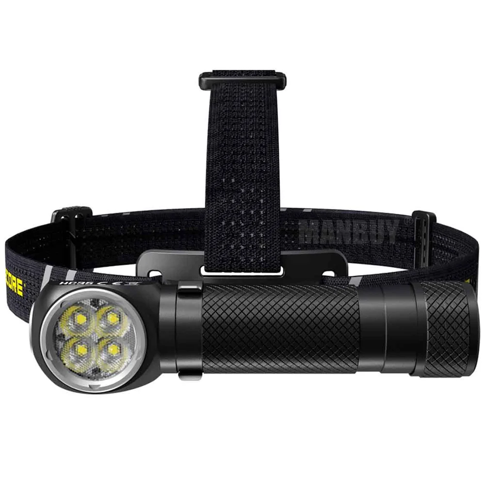 2026 Nitecore HC35 2700 Lumens Rechargeable 4xCREE XP-G3 S3 LED Headlamp 4000mAh Battery Flashlight For Camping Travel Wholesale