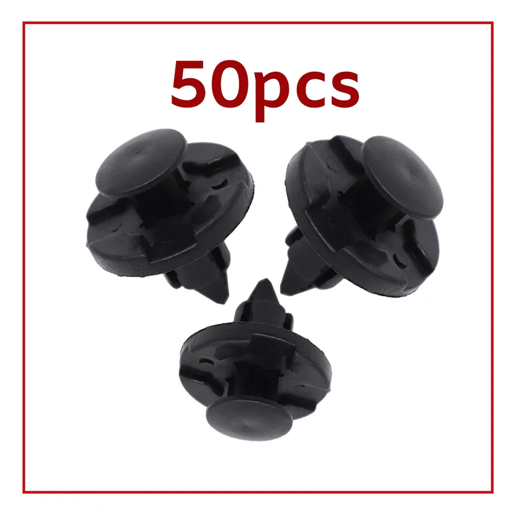 50X Wheel Arch Lining Splashguard Screw Bumpers Plastic Rivet for Nissan Almera Micra Pathfinder Patrol Primera 350Z 370Z Altima