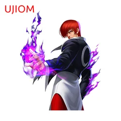 UJIOM 13cm X 10.5cm Iori Yagami Cartoon Wall Stickers Funny Scratch Proof Waterproof Baby Nursery Room Decal Decoration Chambre