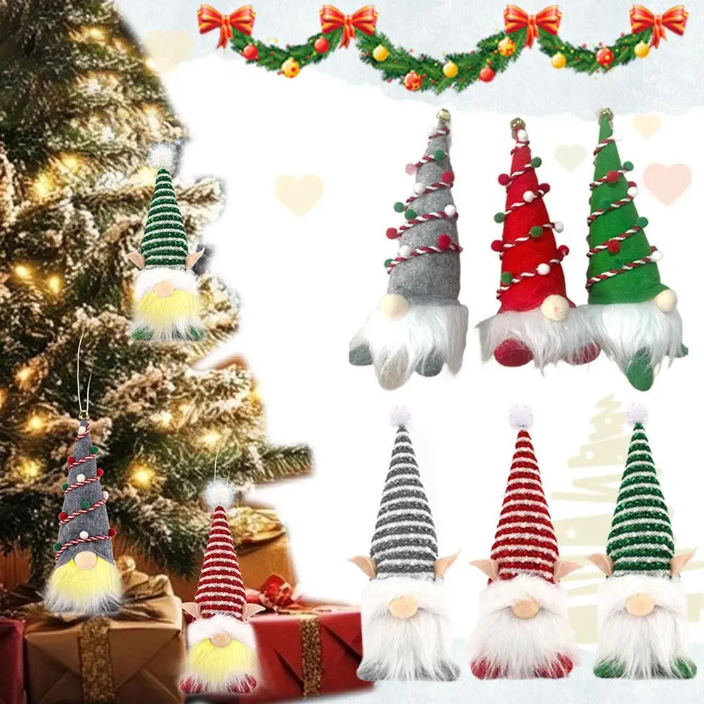 

3pcs Gnome Christmas Faceless Doll Merry Christmas Decorations For Home Cristmas Ornament Xmas Navidad Natal New Year