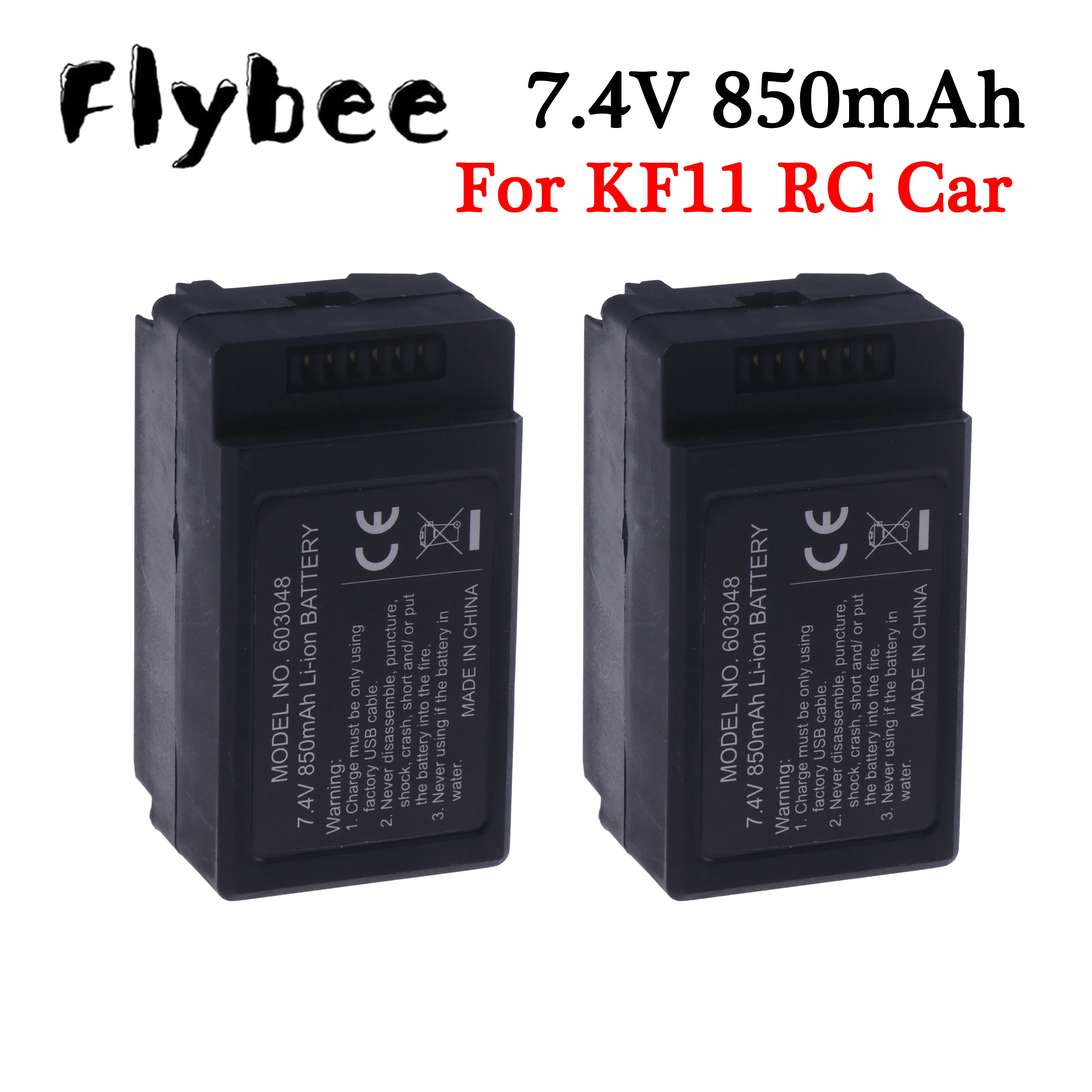 

KF11 4WD Remote Control Vehicle Battery 7.4V 850Mah Lithium Battery For KF11 RC Car Off-Road High Speed Drift Racing Car