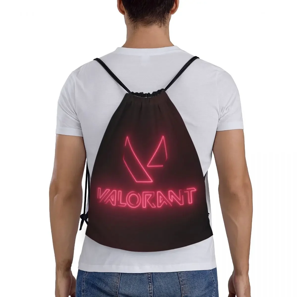 Valorant Game Proximity Wstring Sac à dos pour femme et homme, sac de sport, sac à provisions