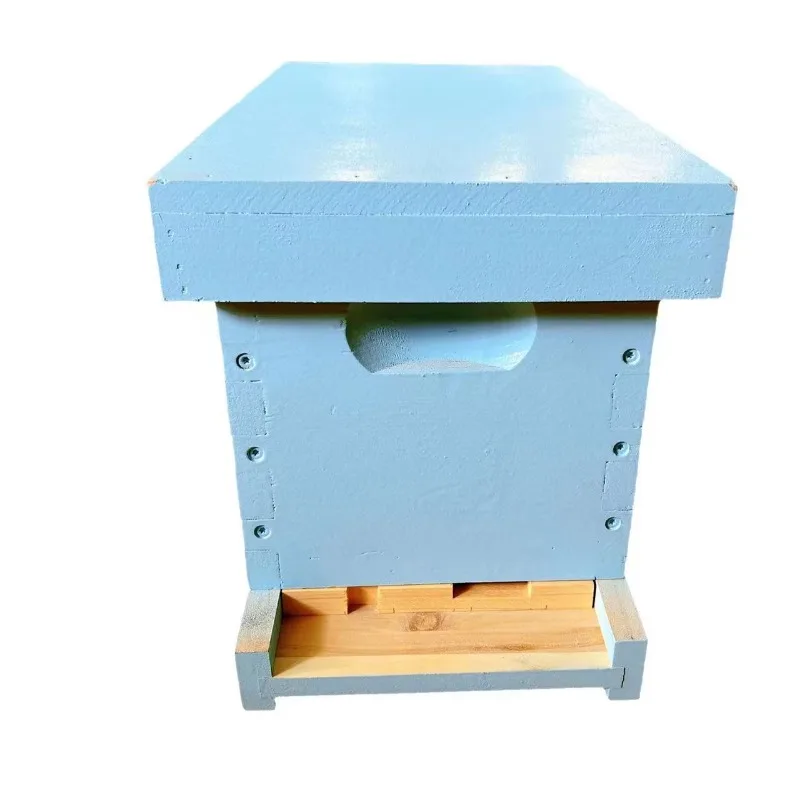 

Собранная краска Langstroth 5, рамка Nuc, новозеландская сосна, деревянная древесина, коробка для глубокого улья, корпус с восковым покрытием