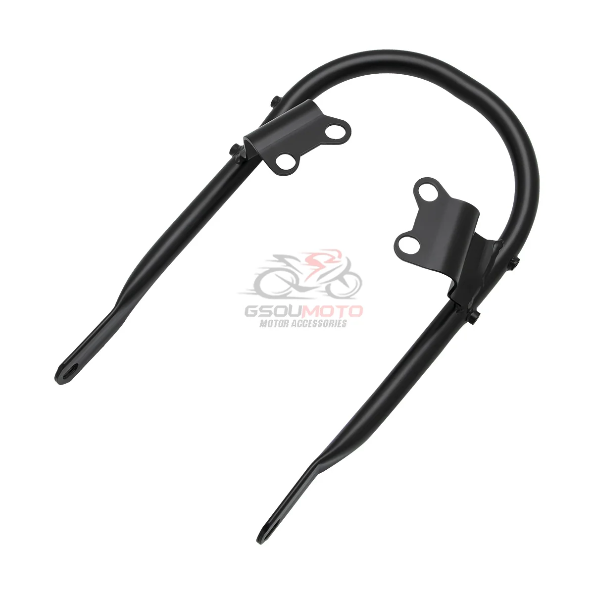 Motorcyle Rear Seat Armrest Handrail Bracket Passenger Grab Rail Bar For Triumph Bonneville T100 Black 2017-2026 T120 2016-2026