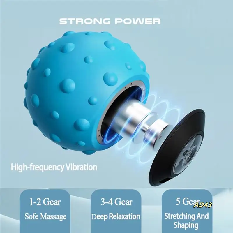 

Rechargeable Massage Ball For Neck, Shoulder, Back, Foot Portable Fascia Therapy B