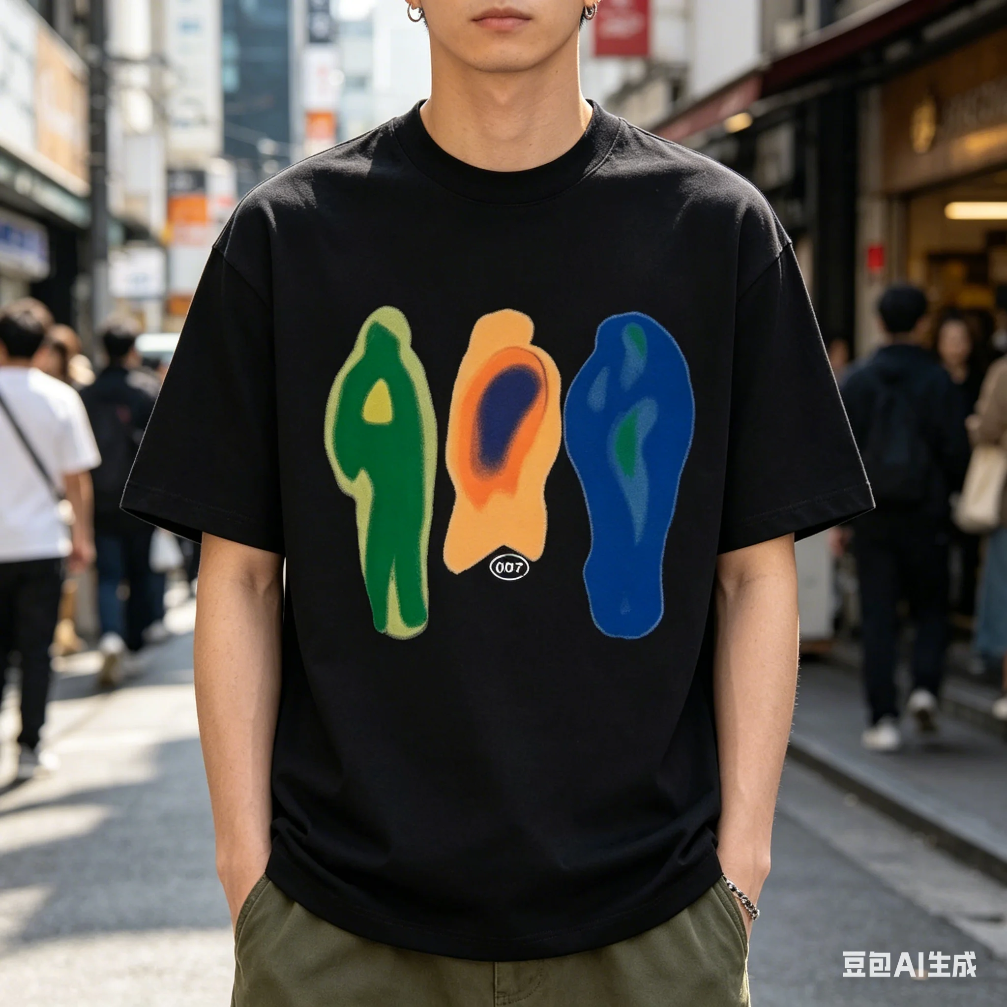 Men T-Shirt Cotton Oversized Summer Printed YCOA Graphic Harajuku Hip Hop Loose Tops Tees Korean Fashion Y2k Aesthetic Clothing