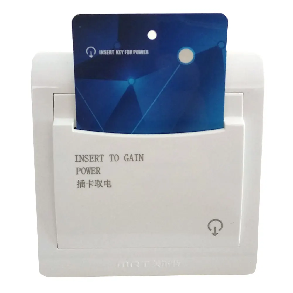 1pcs Any Card Hotel Energy Save Switch Two-Wire 220V 25A Without Time Delay 5500W Power Socket