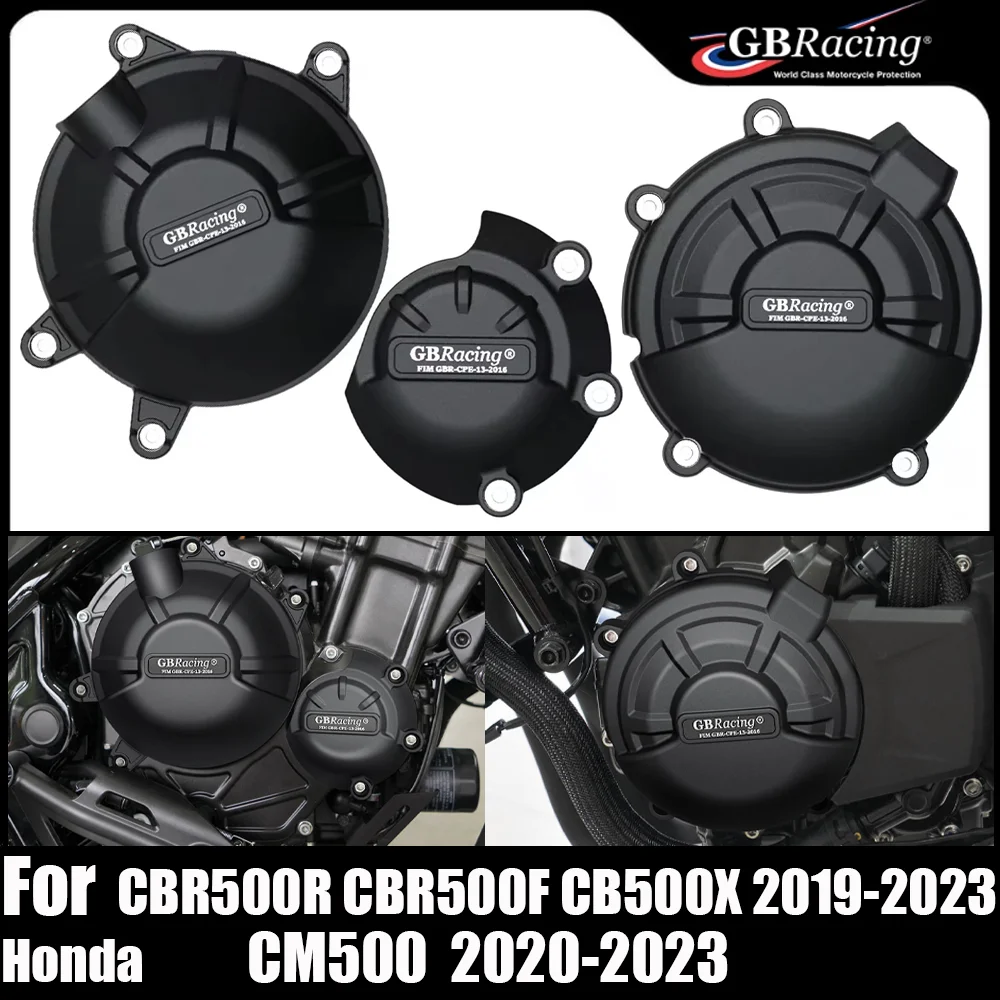 

GBRacing For Honda CBR500R CBR500F CB500X 2019-2023 CM500 2020-2023 Motorcycle Engine Protection Cover Accessories