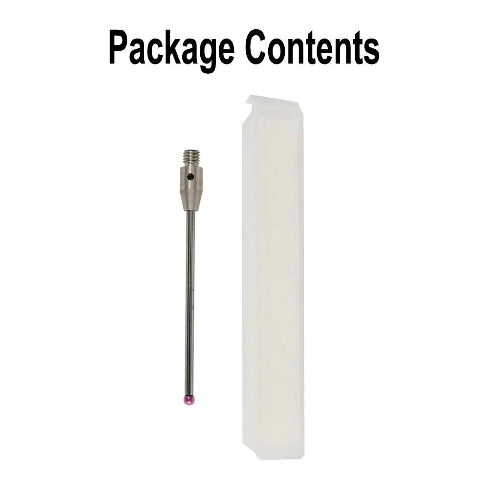 Probe Stylus Robust CMM Touch Probe with 2mm Ball Head Carbide Stem and 40mm Length Perfect for Accurate Measurements