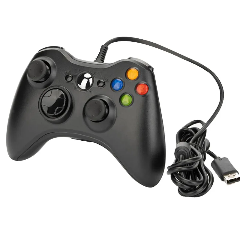 وحدة تحكم ألعاب سلكية USB تدعم وحدة تحكم Xbox 360 Joypad لـ Win 7/8/10 PC عصا التحكم Mando Gamepad لأجهزة Xbox 360 #4
